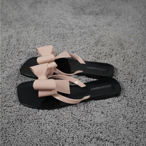 Jeffrey Campbell Sugary Jelly Bow Sandals - FINAL SALE - Picture 3 of 4